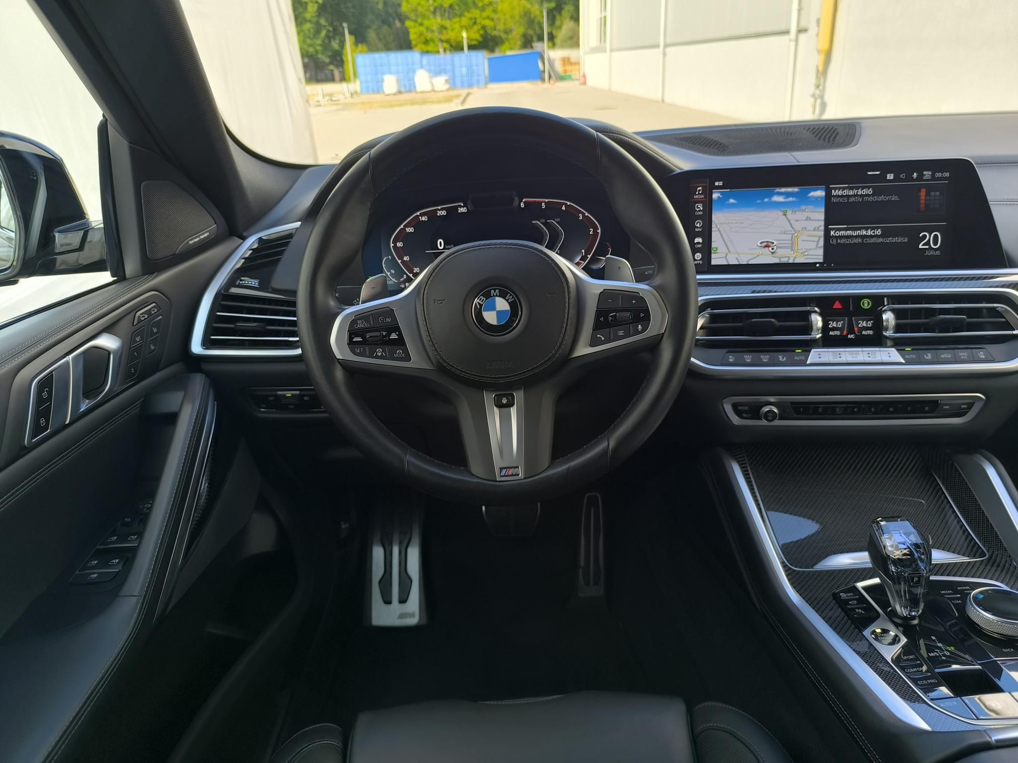 BMW x6 4x4 3,0 250 kW automat, 80 161 km, Węgry — zdjęcie 11 z 28