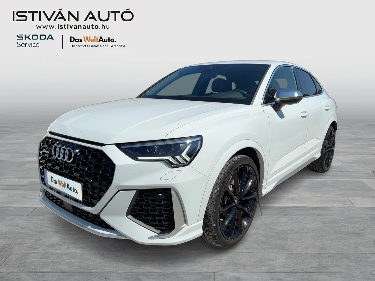 Audi RSQ3 4x4 2,5 294 kW TFSI automat rok 2023, Gleccserfehér metál, 42 321 km, Węgry — zdjęcie 1