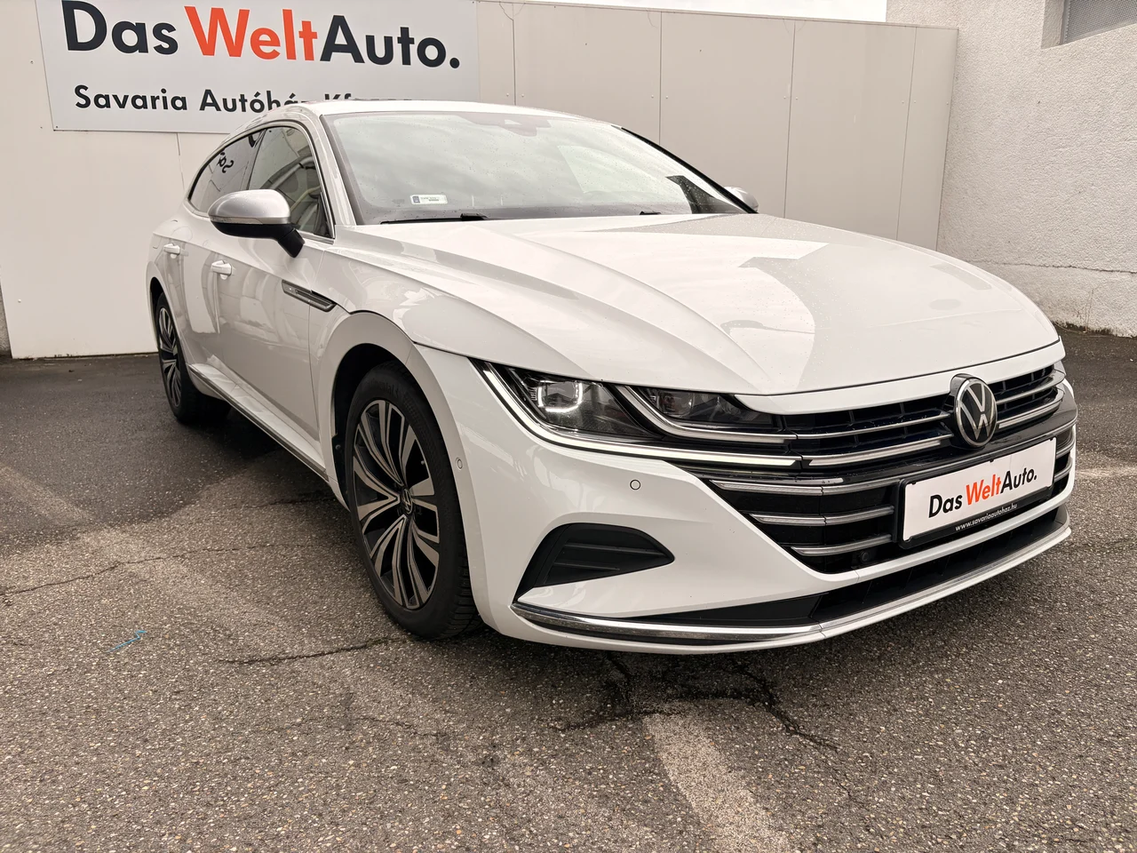 Volkswagen Arteon 2,0 TDI 147 kW DSG rok 2021, Hófehér, 161 642 km, Węgry — zdjęcie 1
