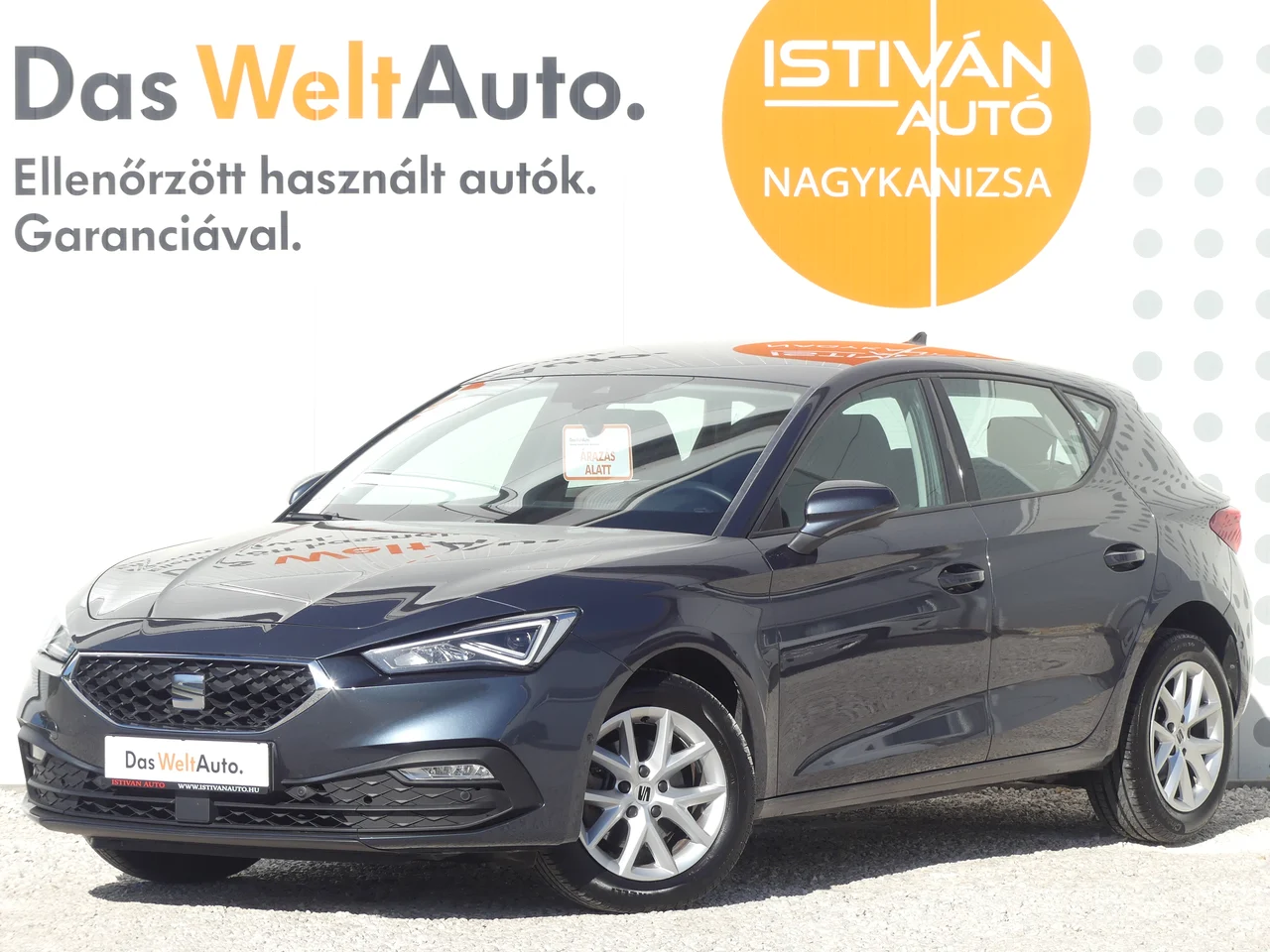 SEAT Leon 1,5 TSI 96 kW rok 2021, Magnetic szürke metál, 142 561 km, Węgry — zdjęcie 1