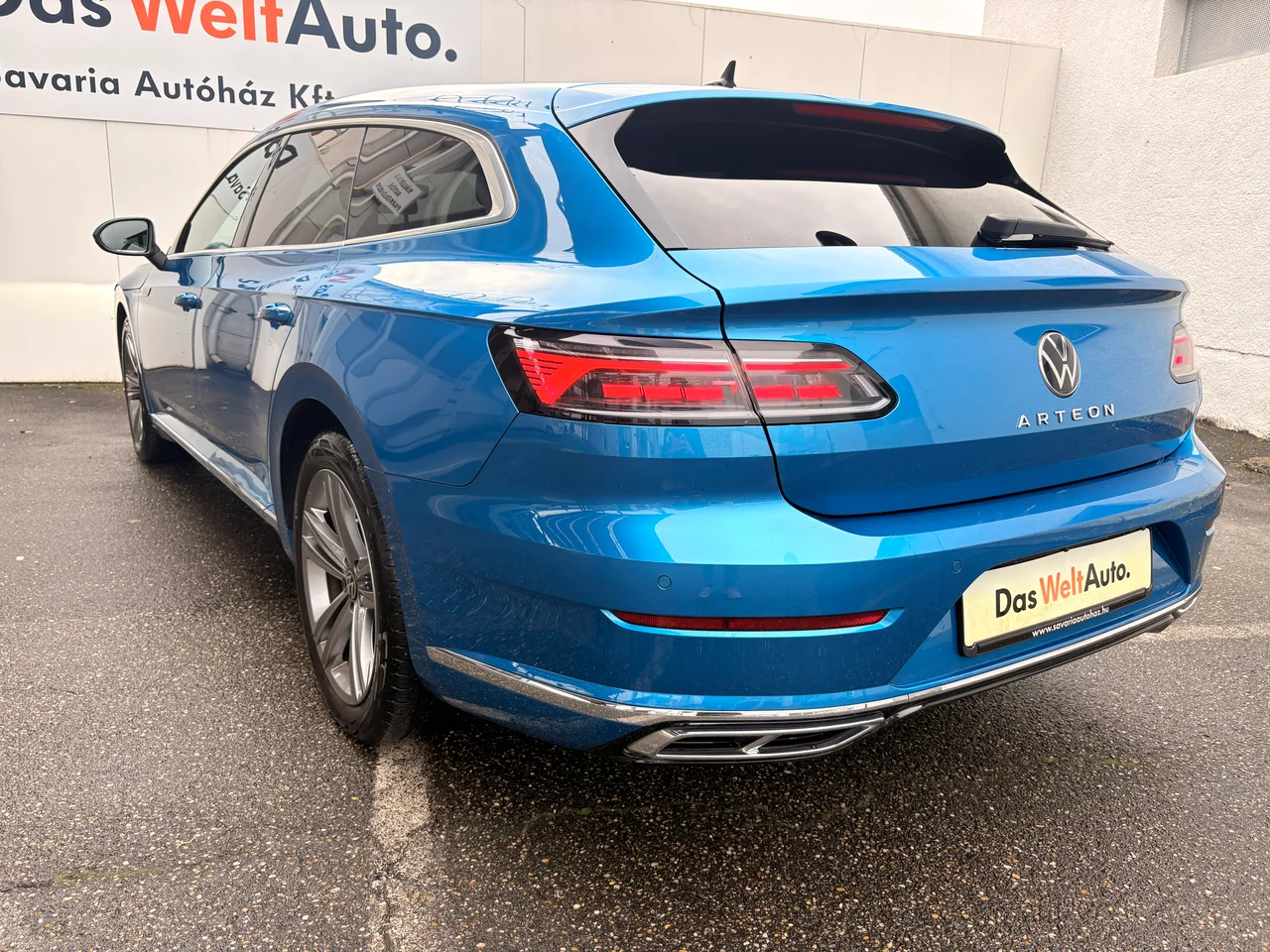 Volkswagen Arteon 2,0 TDI 147 kW DSG rok 2022, Jégmadár-kék metál, 156 691 km, Węgry — zdjęcie 4 z 19