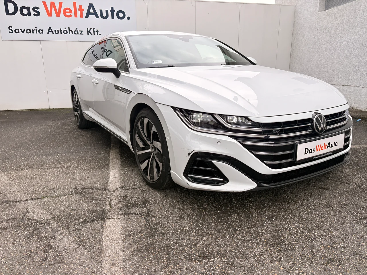 Volkswagen Arteon 2,0 TSI 140 kW DSG rok 2021, Hófehér, 93 038 km, Węgry — zdjęcie 1