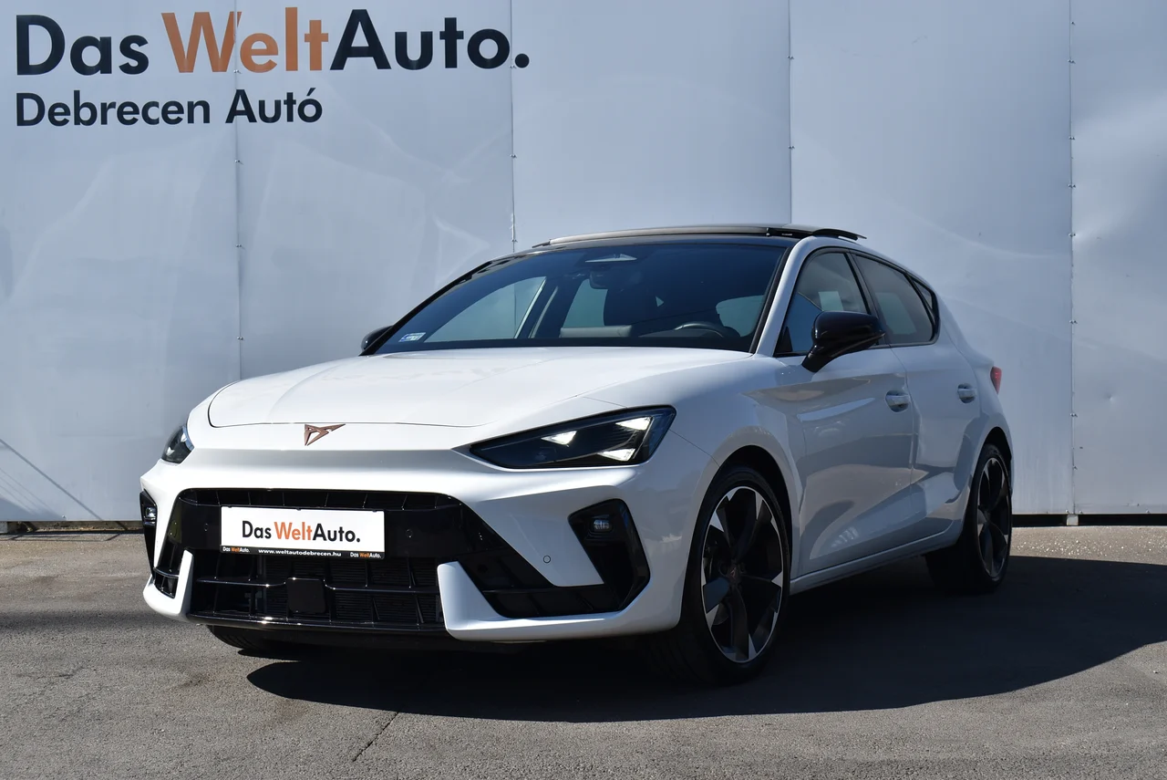 CUPRA Leon 1,5 TSI 110 kW rok 2025, Gleccser fehér metál, 16 584 km, Węgry — zdjęcie 1