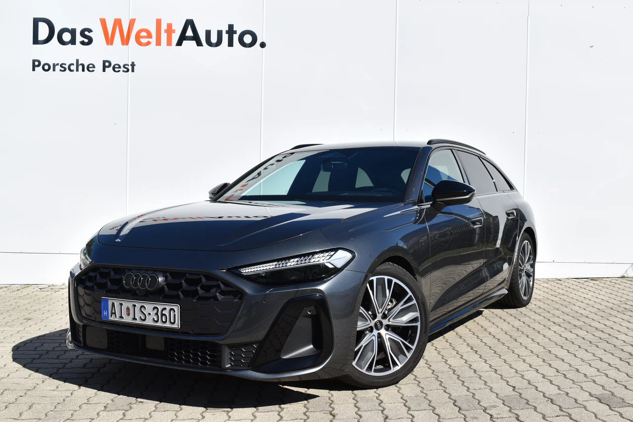 Audi A5 4x4 2,0 150 kW TDI automat rok 2024, Daytona-szürke gyöngyház, 39 000 km, Węgry — zdjęcie 1
