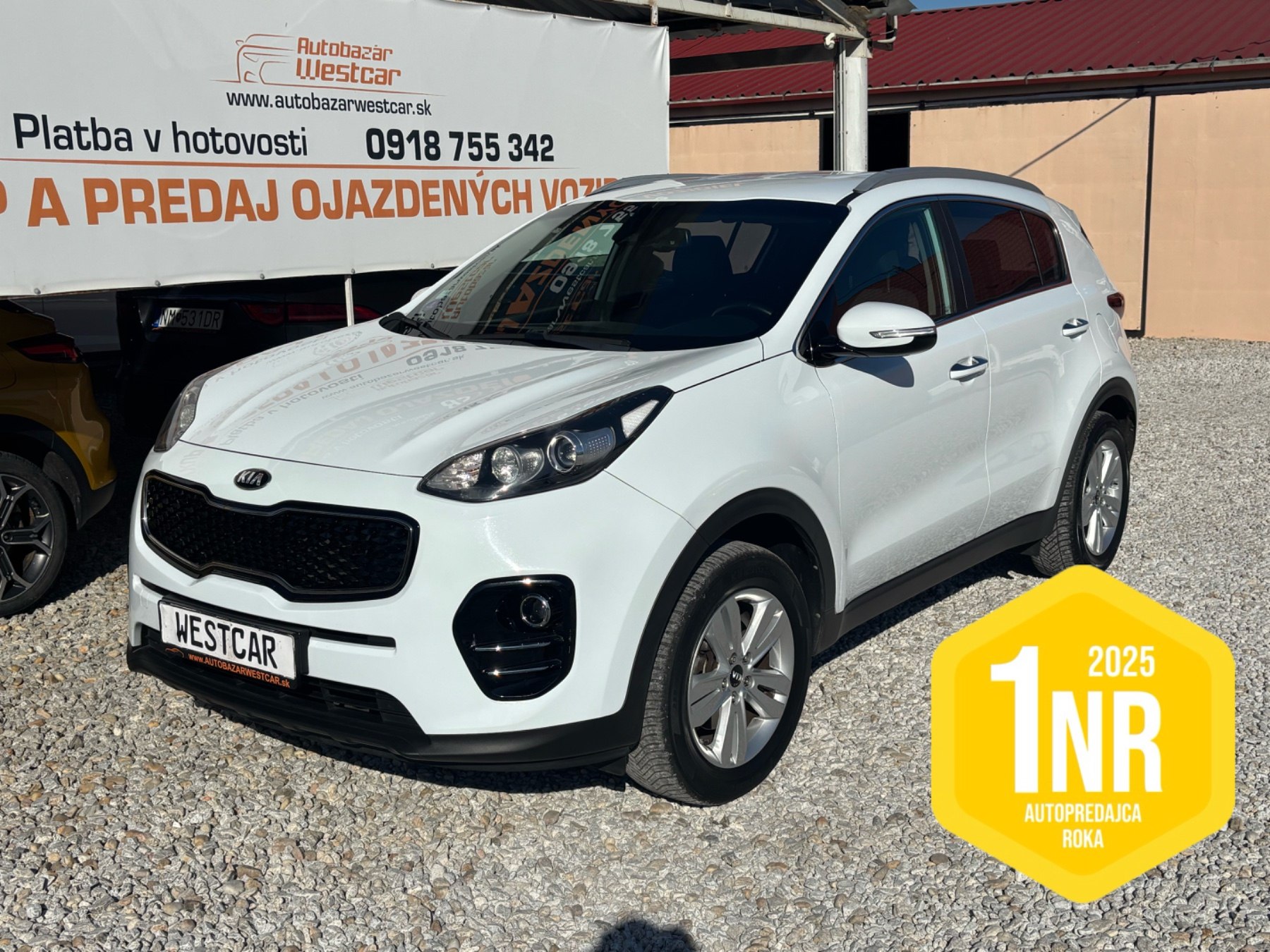Kia Sportage 1,6 GDI 97 kW manualna rok 2017, 160 858 km, Słowacja — zdjęcie 1
