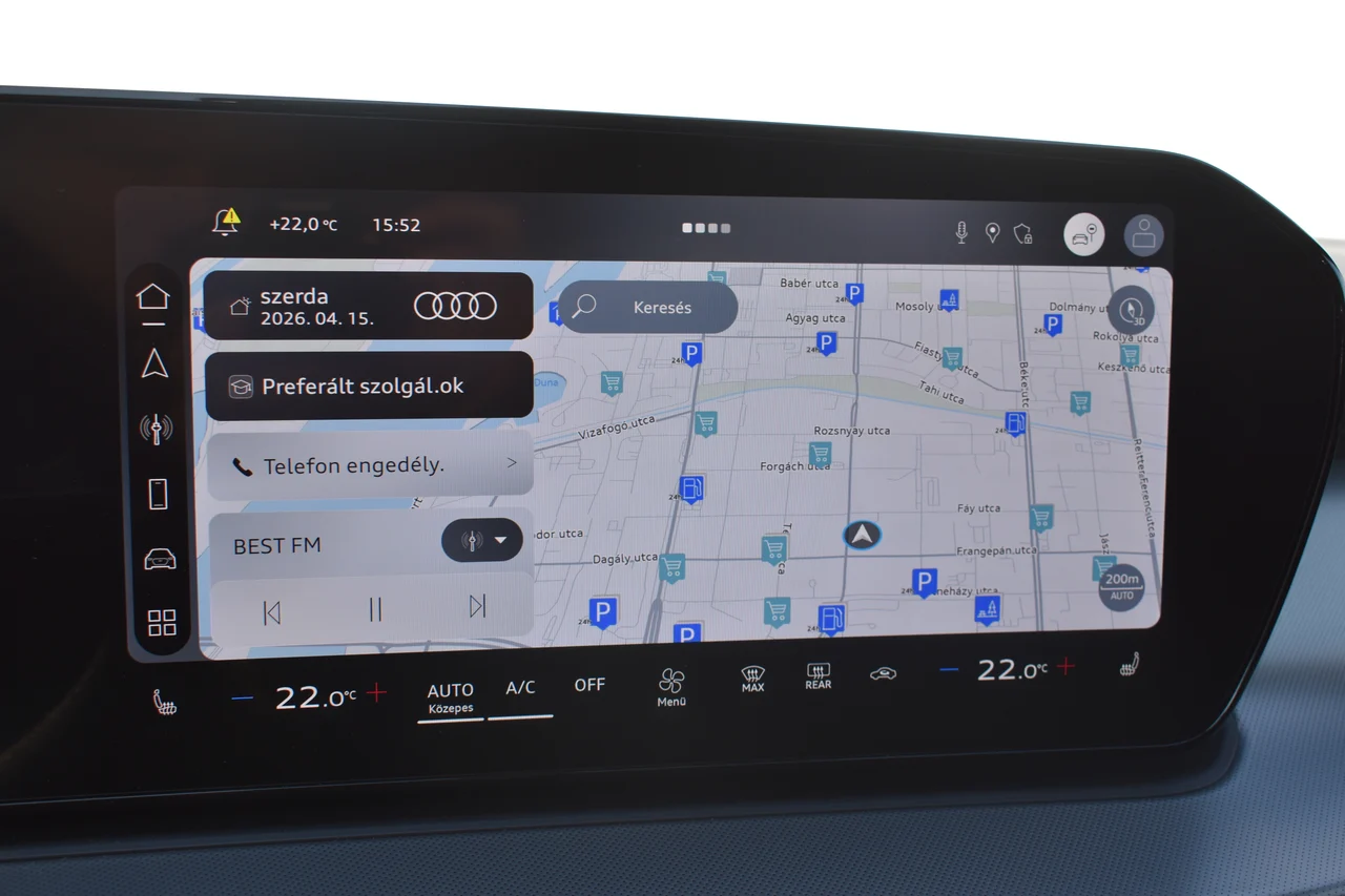 Audi Q3 2,0 110 kW TDI automat rok 2026, Arkona-fehér, 4000 km, Węgry — zdjęcie 11 z 21