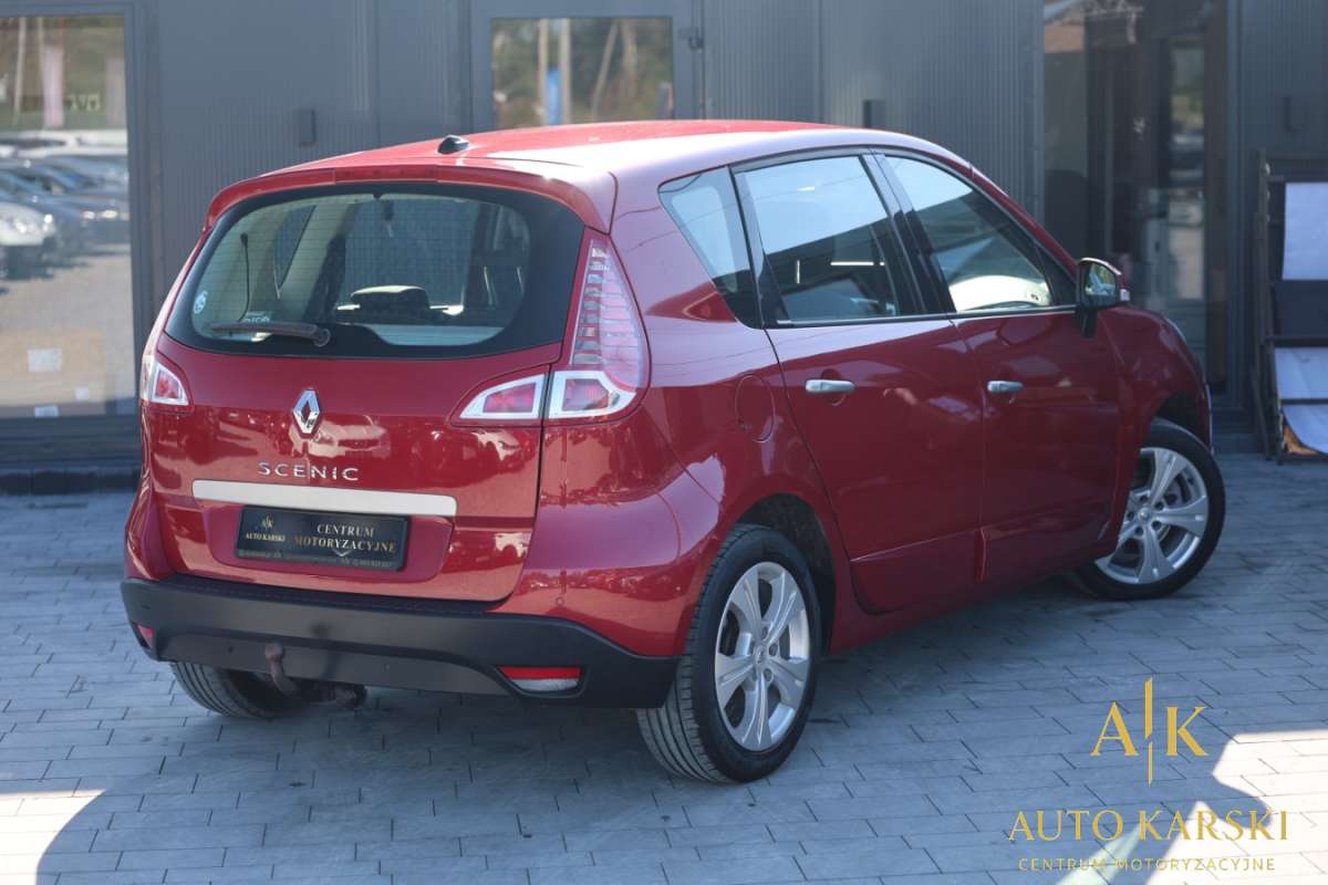 Renault Scenic 1,4 96 kW manualna rok 2009, czerwony, 169 883 km, Polska — zdjęcie 3 z 39
