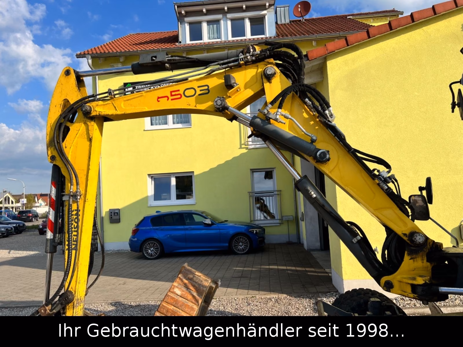 Koparka Wacker Neuson 6503-2 4x4 rok 2015, import W magazynie w UE — zdjęcie 9 z 20