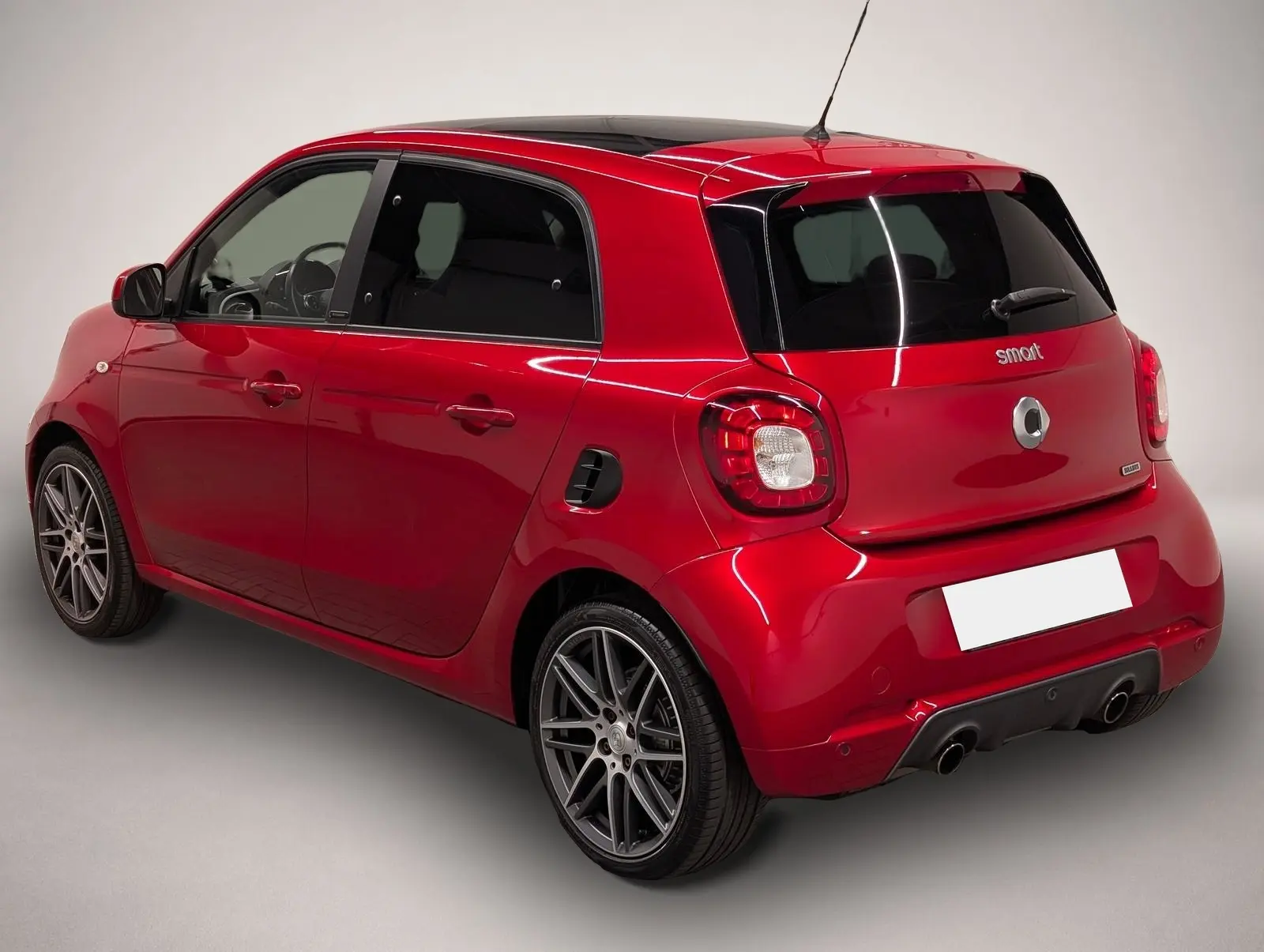 Smart Forfour 0,9 80 kW automat rok 2019, czerwony, 54 830 km, Niemcy — zdjęcie 3 z 8