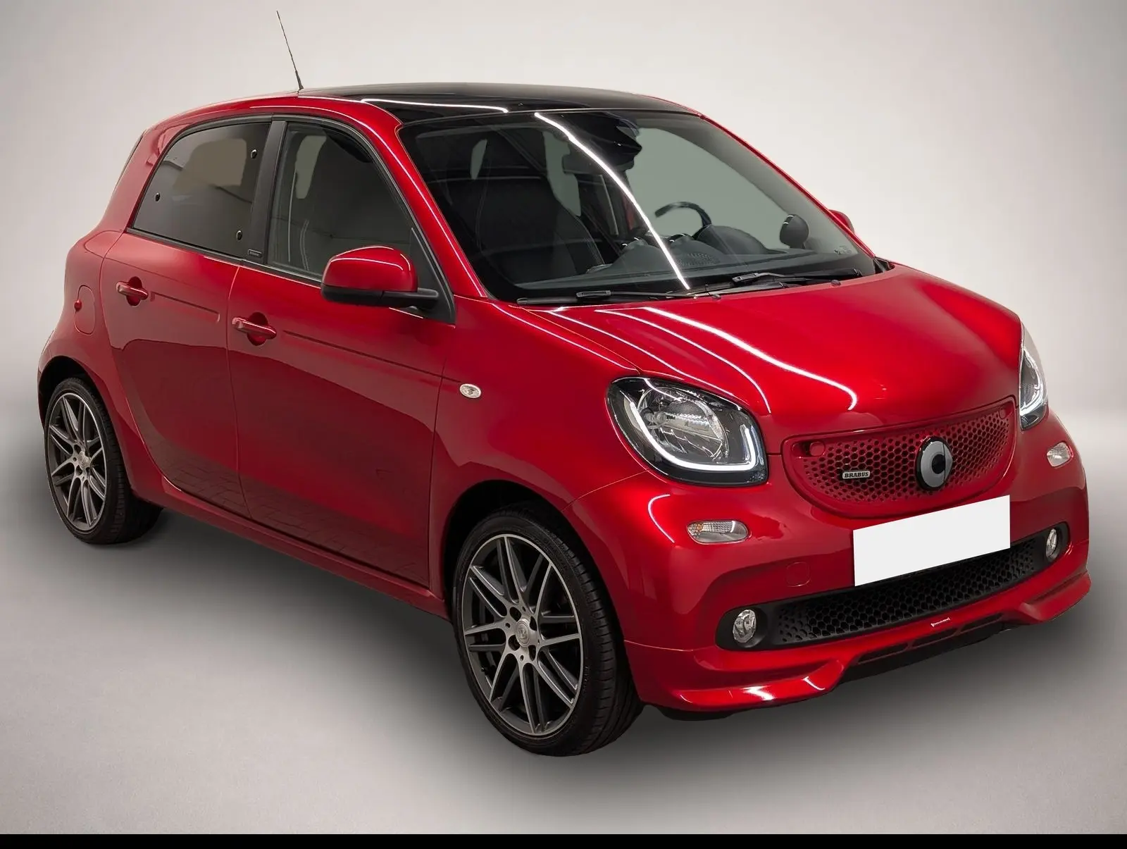 Smart Forfour 0,9 80 kW automat rok 2019, czerwony, 54 830 km, Niemcy — zdjęcie 7 z 8