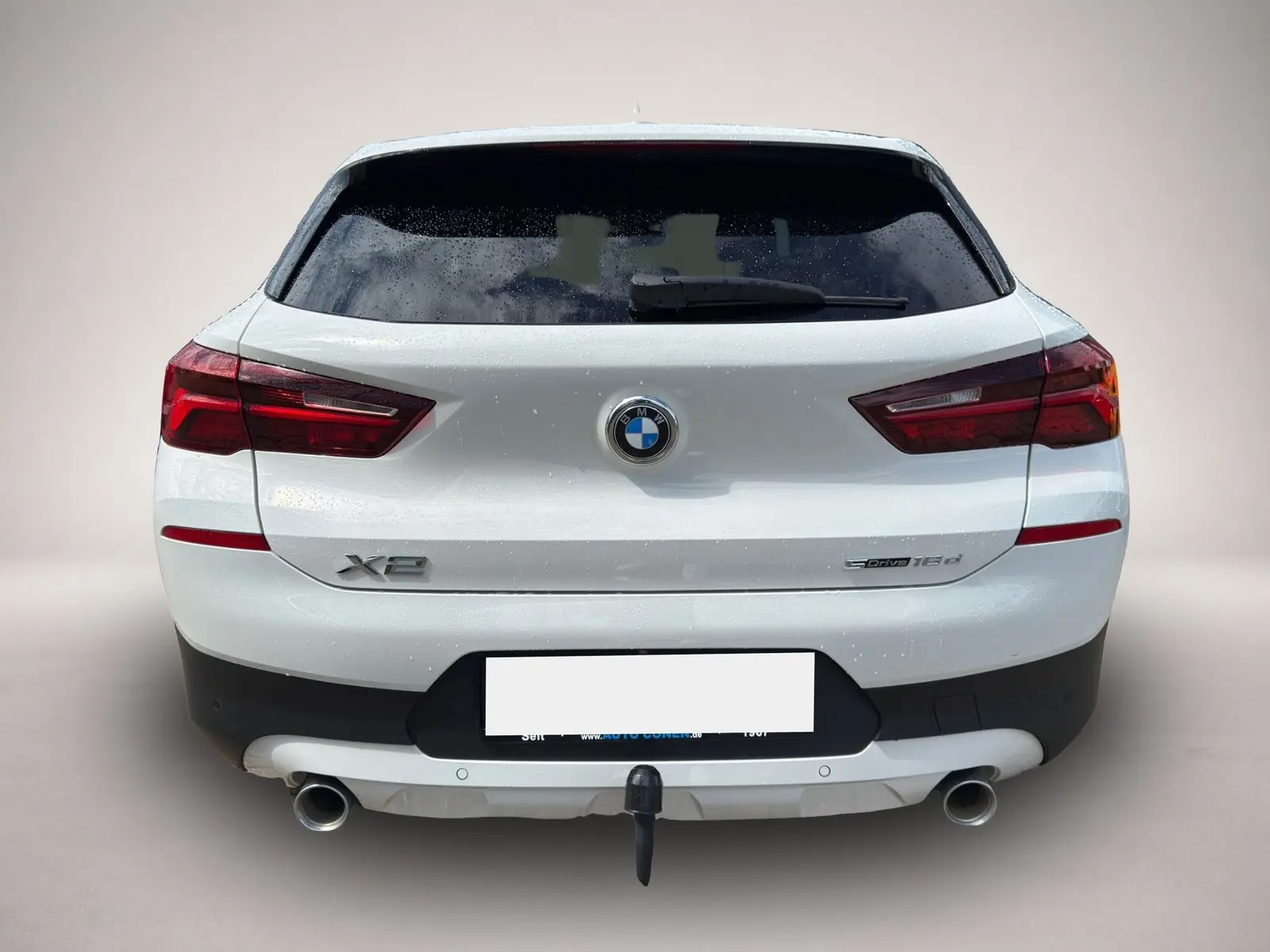 BMW X2 2,0 110 kW automat rok 2021, biały, 76 300 km, Niemcy — zdjęcie 2 z 2