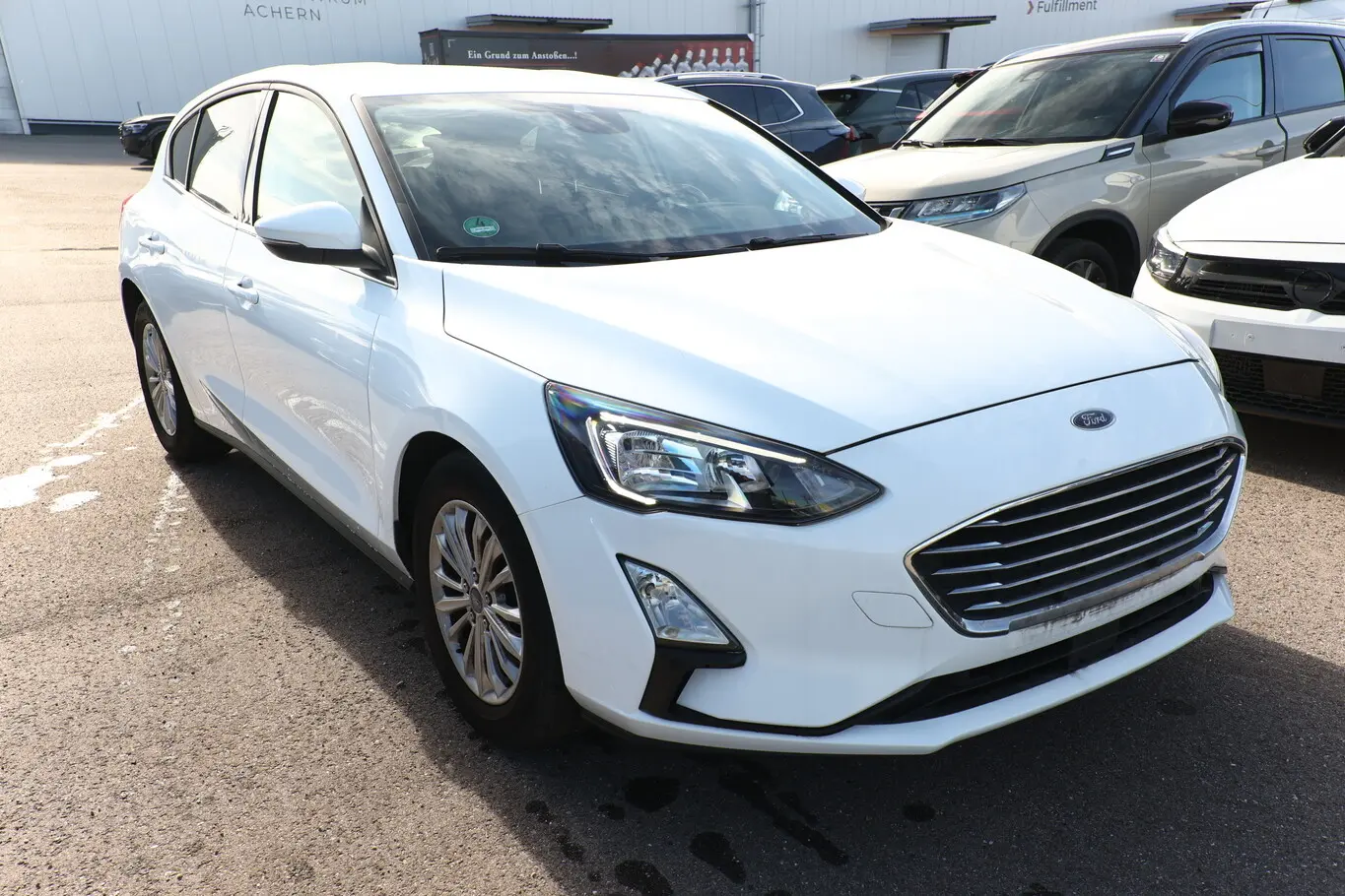 Ford Focus 1,5 110 kW automat rok 2022, biały, 57 650 km, Niemcy — zdjęcie 3 z 11