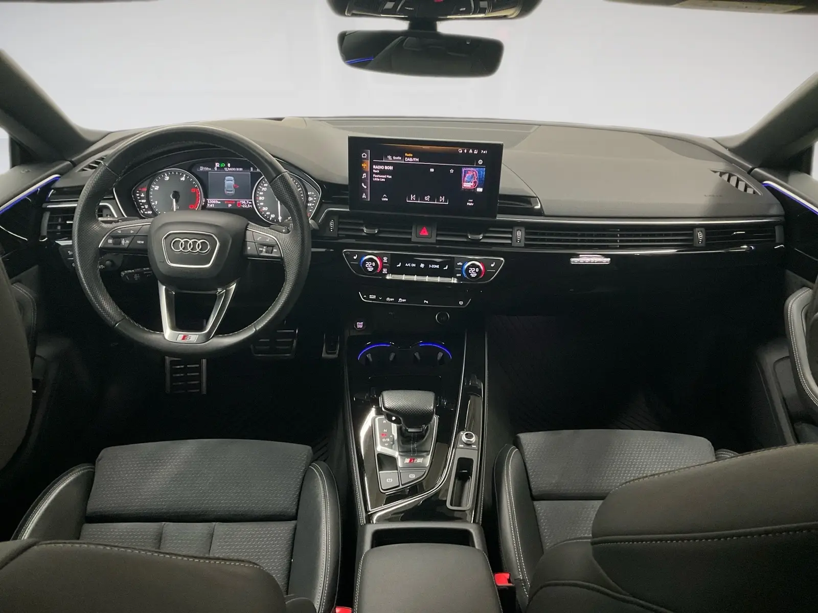 Audi S5 4x4 3,0 251 kW automat rok 2023, biały, 53 090 km, Niemcy — zdjęcie 11 z 22