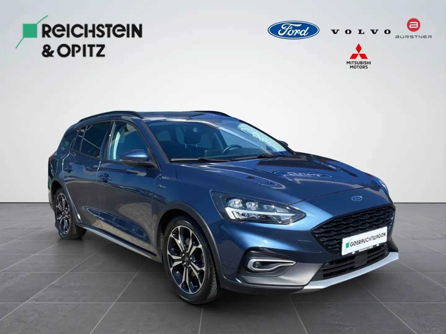 Ford Focus 1,5 110 kW manualna rok 2019, niebieski, 52 050 km, Niemcy — zdjęcie 3 z 31