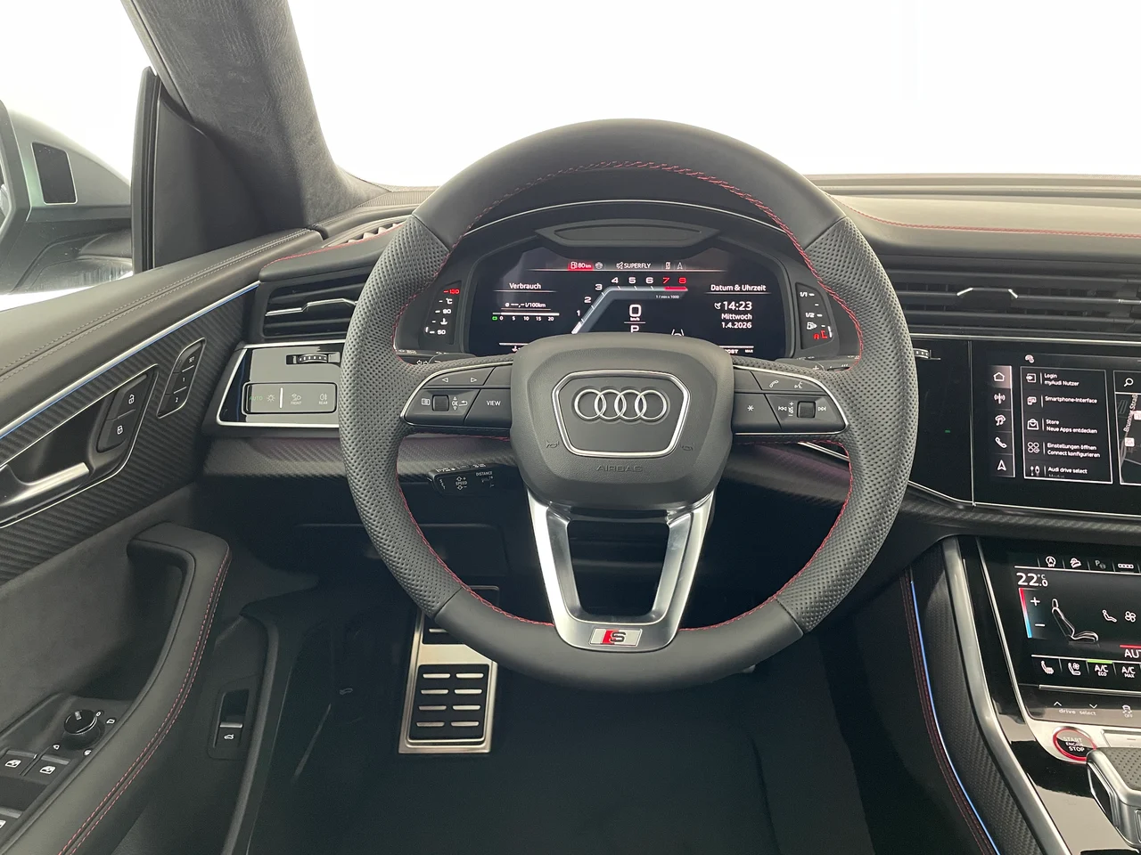 Audi SQ8 4x4 4,0 373 kW TFSI automat rok 2026, Mythosschwarz Metallic, 14 300 km, Austria — zdjęcie 12 z 40