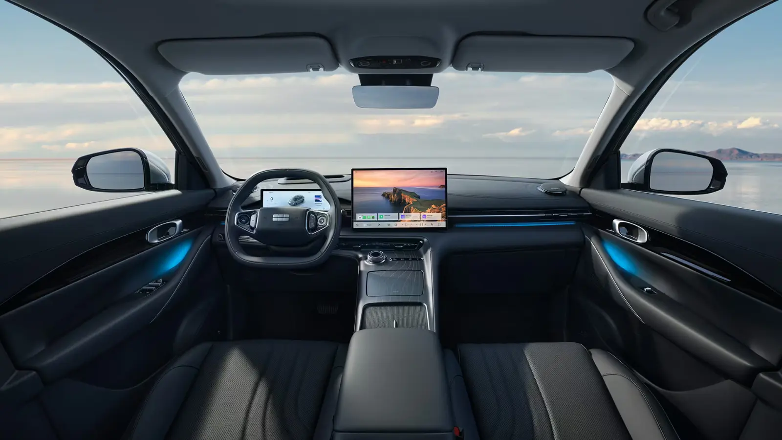 Geely E5 160 kW automat, szary, 99 km, Niemcy — zdjęcie 8 z 9