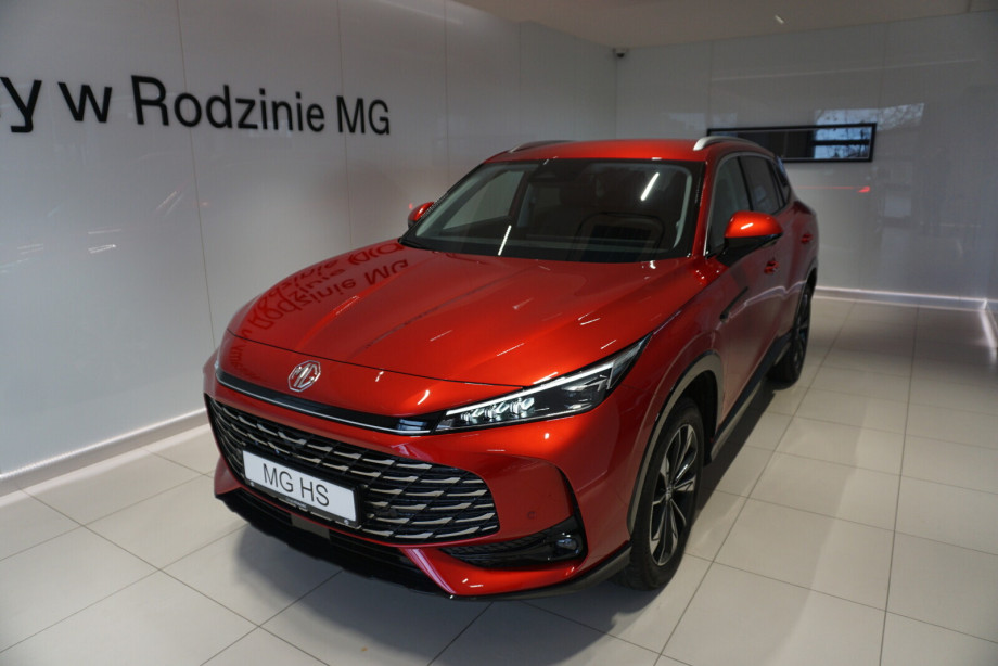 MG EHS PHEV 1.5T 21kWh automat rok 2025, czerwony, 5000 km, Polska — zdjęcie 7 z 8