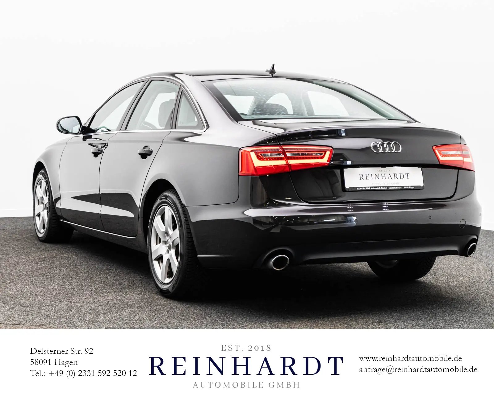 Audi A6 3,0 150 kW 3.0TDi automat rok 2012, szary, 164 053 km, Niemcy — zdjęcie 8 z 30