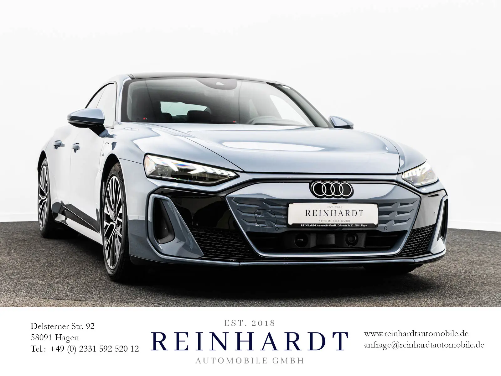 Audi E Tron GT 4x4 435 kW automat rok 2026, szary, 50 km, Niemcy — zdjęcie 4 z 30