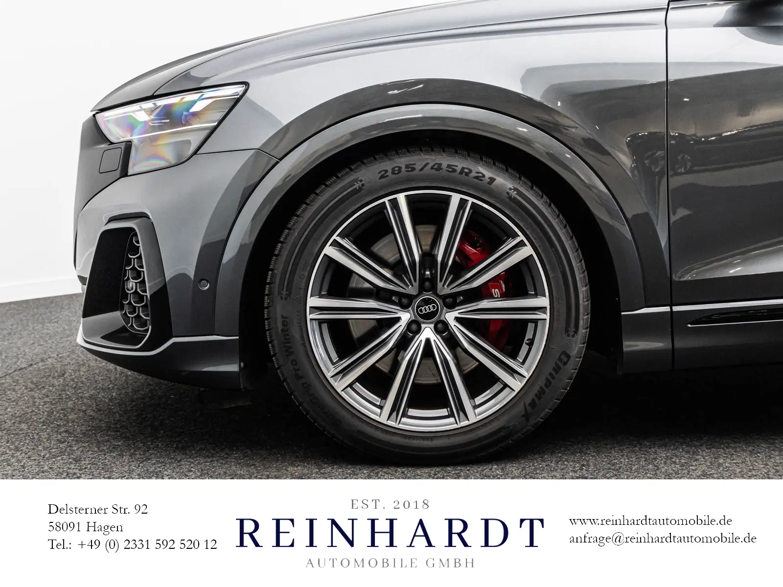 Audi SQ8 4x4 4,0 373 kW TFSi automat rok 2024, szary, 37 399 km, Niemcy — zdjęcie 10 z 29