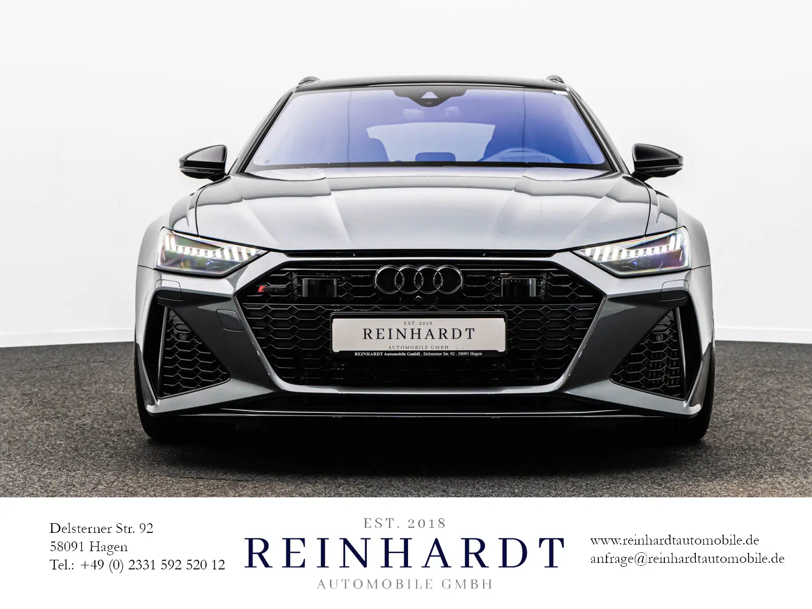 Audi RS6 4x4 4,0 463 kW automat rok 2025, szary, 76 432 km, Niemcy — zdjęcie 3 z 32