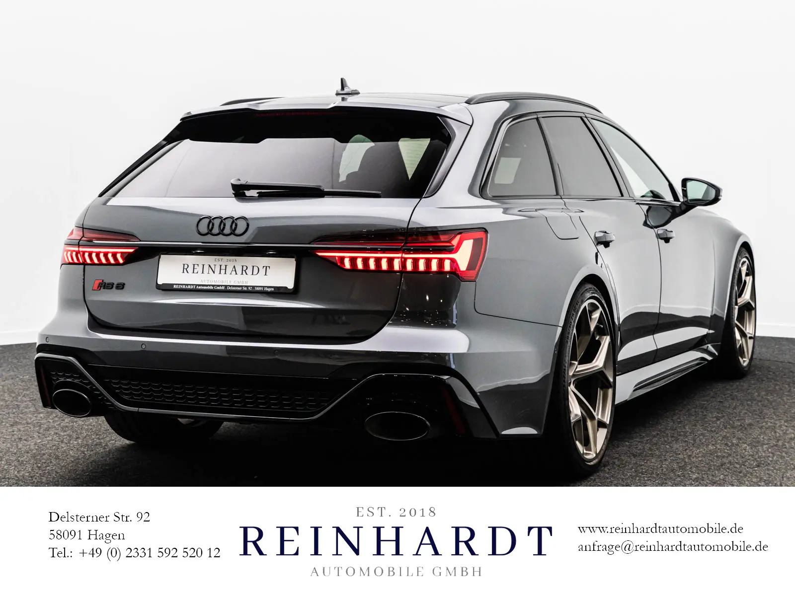 Audi RS6 4x4 4,0 463 kW automat rok 2025, szary, 76 432 km, Niemcy — zdjęcie 6 z 32