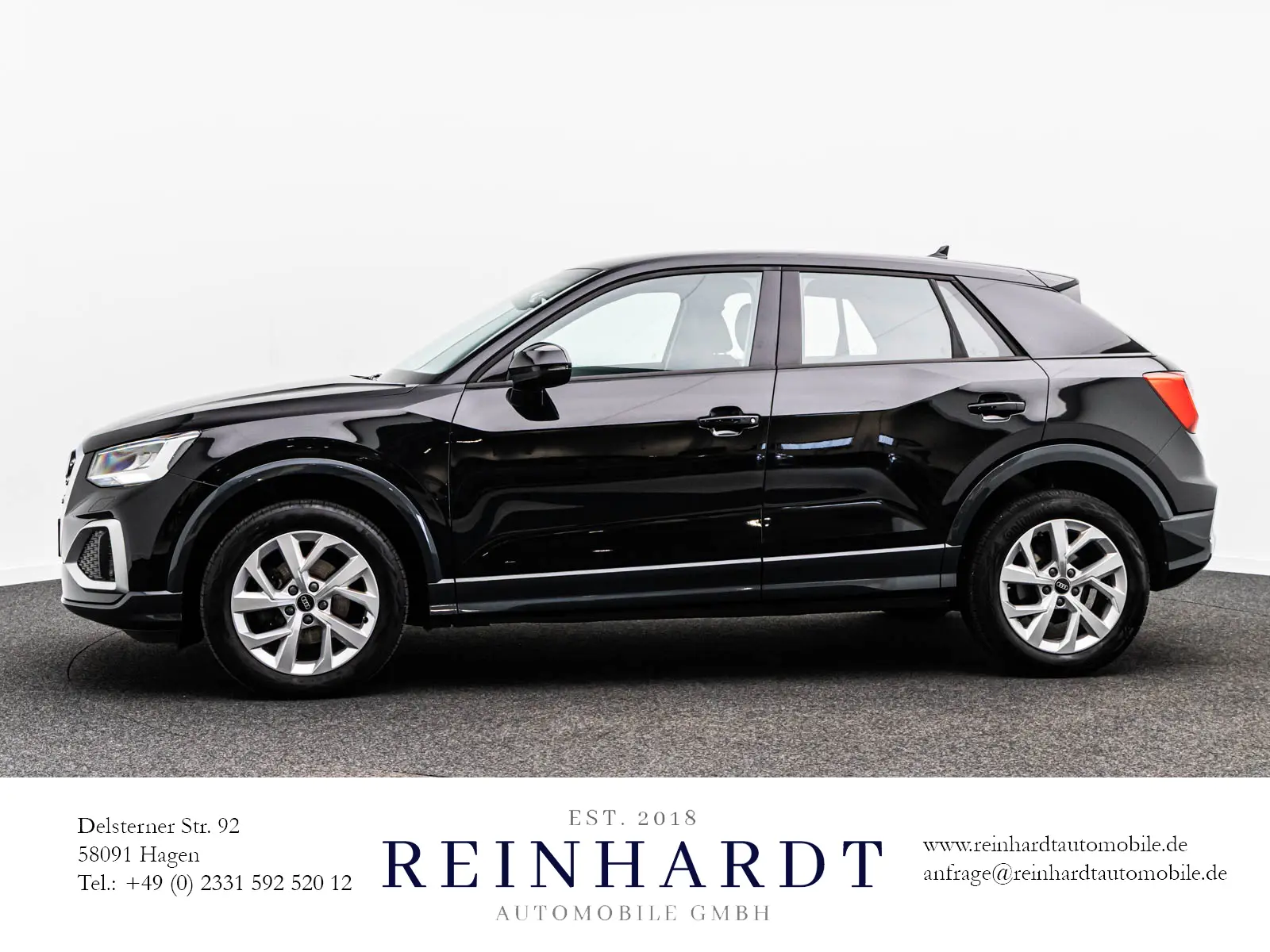 Audi Q2 1,0 85 kW manualna rok 2024, czarny, 28 714 km, Niemcy — zdjęcie 9 z 26