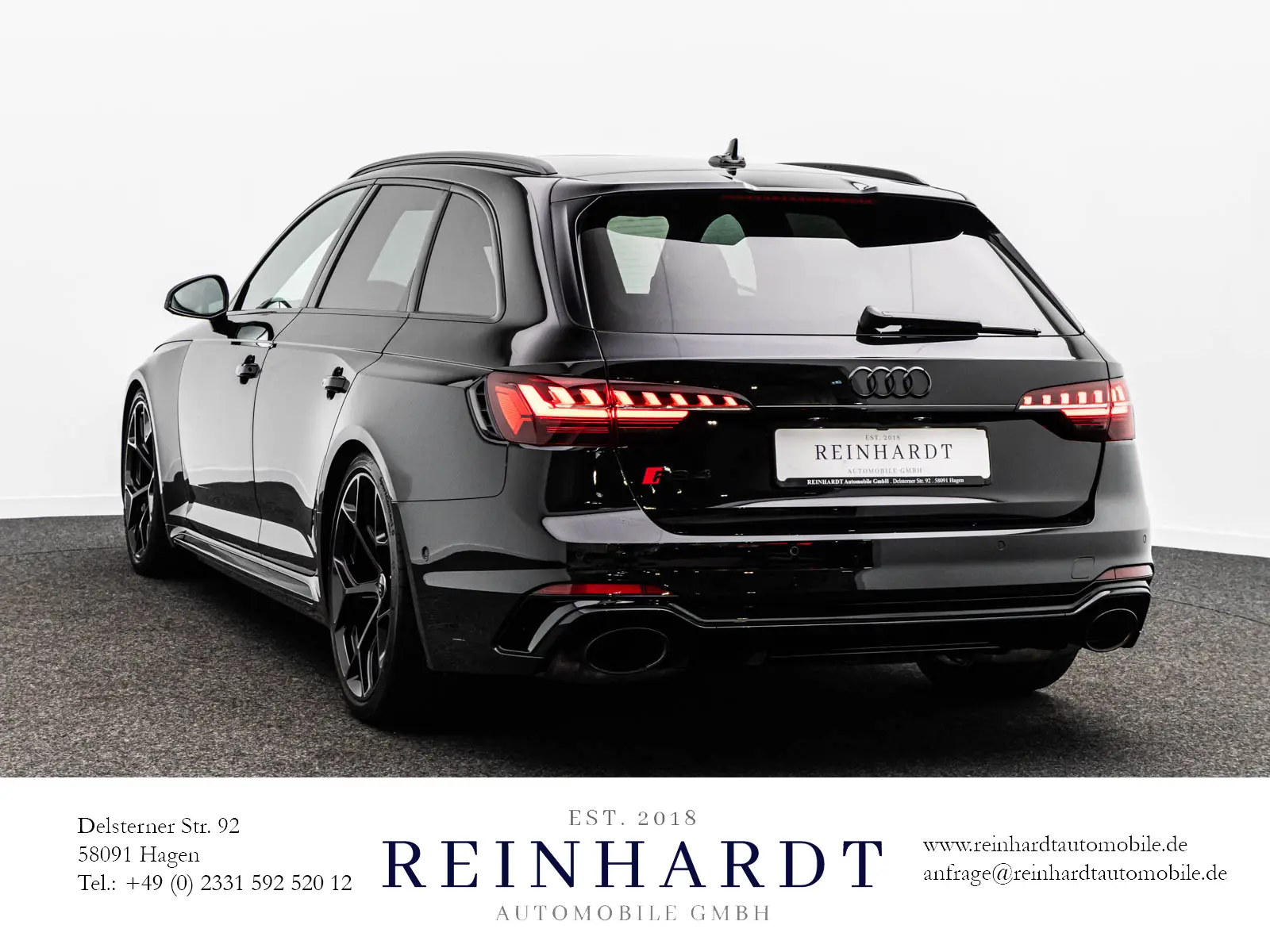 Audi RS4 4x4 2,9 331 kW automat rok 2023, czarny, 82 800 km, Niemcy — zdjęcie 8 z 31