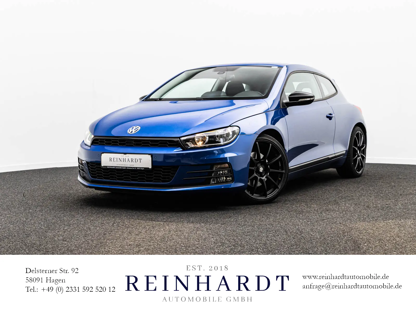Volkswagen Scirocco 2,0 132 kW 2.0TSi manualna rok 2015, niebieski, 175 171 km, Niemcy — zdjęcie 2 z 25