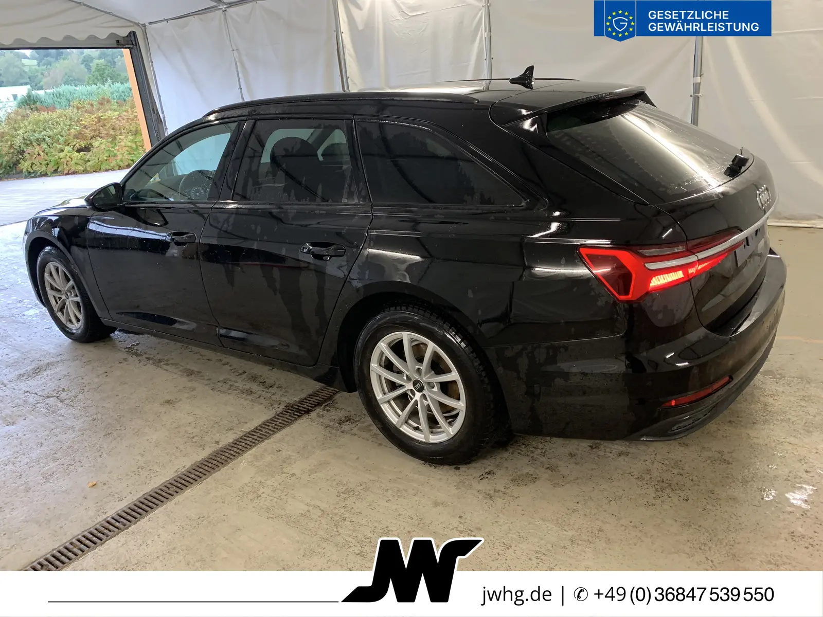 Audi A6 2,0 150 kW automat rok 2024, czarny, 62 040 km, Niemcy — zdjęcie 7 z 16